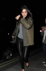 KENDALL JENNER Arrives at Chiltern Firehouse in London 06/30/2015