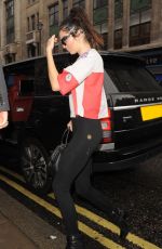 KENDALL JENNER Arrives at Her Hotel in London 07/12/2015