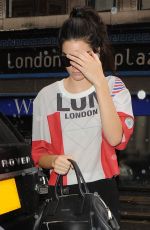 KENDALL JENNER Arrives at Her Hotel in London 07/12/2015