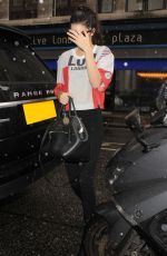 KENDALL JENNER Arrives at Her Hotel in London 07/12/2015