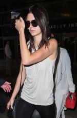 KENDALL JENNER Arrives at LAX Airport in Los Angeles 07/14/2015