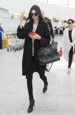 KENDALL JENNER at Heathrow Airport in London 07/14/2015