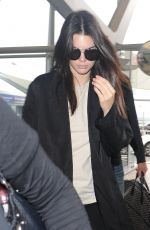 KENDALL JENNER at Heathrow Airport in London 07/14/2015