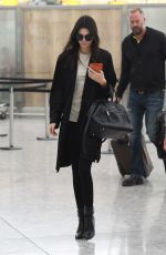KENDALL JENNER at Heathrow Airport in London 07/14/2015