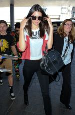 KENDALL JENNER at LAX Airport in Los Angeles 07/11/2015