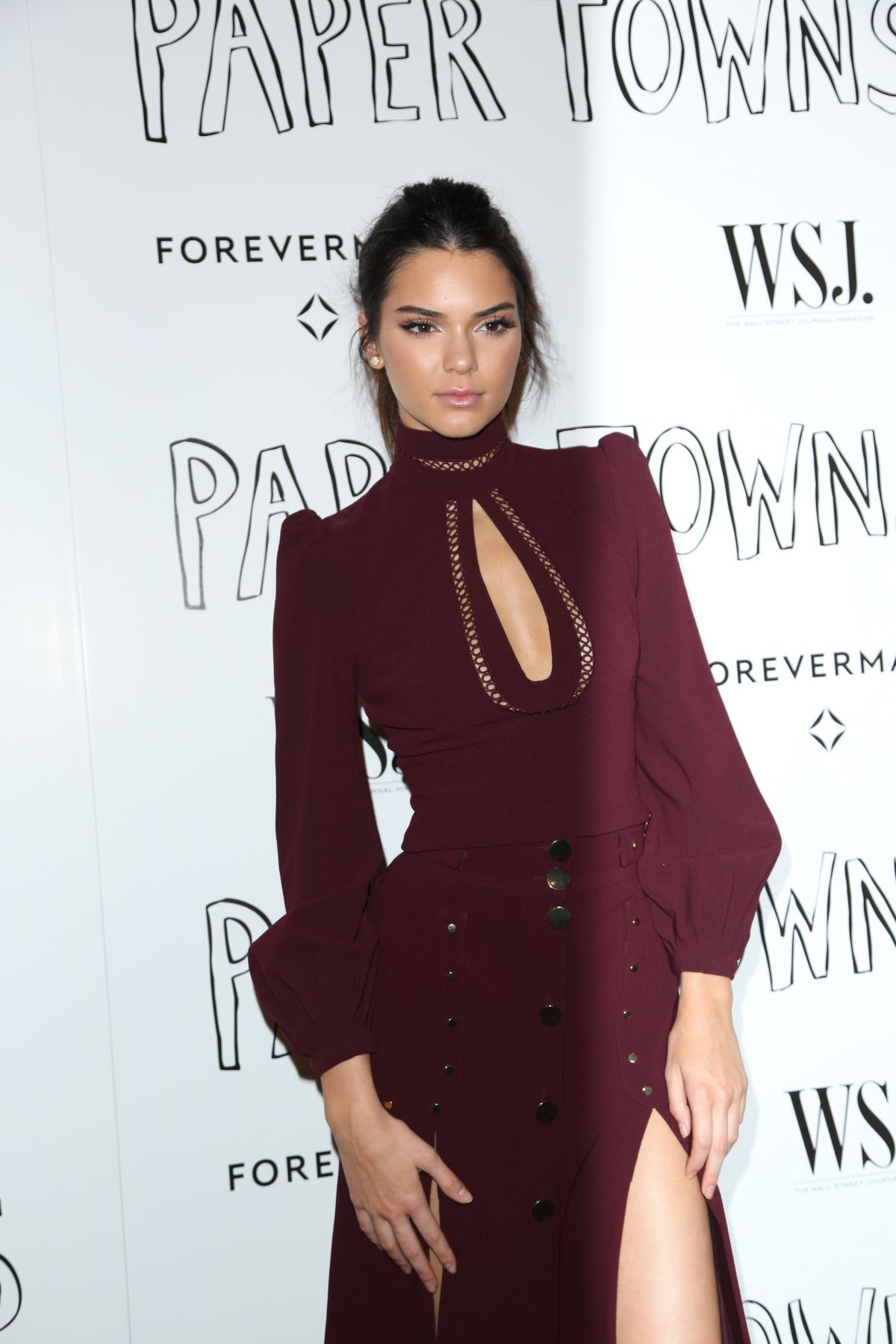 KENDALL JENNER at Paper Towns Screening in West Hollywood