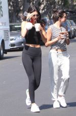 KENDALL JENNER in Tights Out and About in Los Angeles 07/15/2015