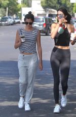 KENDALL JENNER in Tights Out and About in Los Angeles 07/15/2015