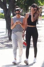 KENDALL JENNER in Tights Out and About in Los Angeles 07/15/2015