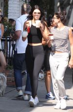 KENDALL JENNER in Tights Out and About in Los Angeles 07/15/2015