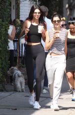 KENDALL JENNER in Tights Out and About in Los Angeles 07/15/2015