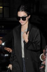 KENDALL JENNER Leaves a Photo Studio in London 07/13/2015