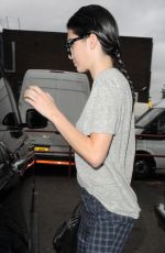 KENDALL JENNER Leaves a Photo Studio in London 07/13/2015