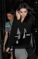 KENDALL JENNER Leaves Her Hotel in London 07/03/2015