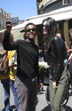 KENDALL JENNER Leaves L