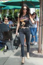 KENDALL JENNER Leaves Urth Caffe in West Hollywood 07/08/2015