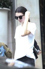 KENDALL JENNER Out and About in Paris 07/05/2015