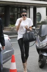 KENDALL JENNER Out and About in Paris 07/05/2015