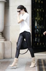 KENDALL JENNER Out and About in Paris 07/05/2015