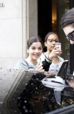 KENDALL JENNER Out and About in Paris 07/05/2015