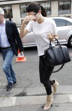 KENDALL JENNER Out and About in Paris 07/05/2015