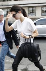 KENDALL JENNER Out and About in Paris 07/05/2015