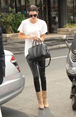 KENDALL JENNER Out and About in Paris 07/05/2015