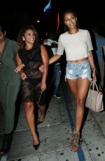 KERI HILSON Night Out in West Hollywood 07/24/2015