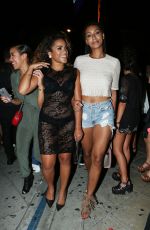 KERI HILSON Night Out in West Hollywood 07/24/2015