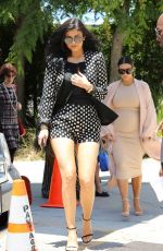 KIM and KHLOE KARDASHIAN and KYLIE and KENDALL JENNER Leaves Pantages Theater in Hollywood