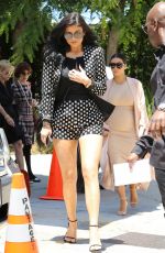KIM and KHLOE KARDASHIAN and KYLIE and KENDALL JENNER Leaves Pantages Theater in Hollywood