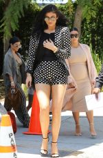 KIM and KHLOE KARDASHIAN and KYLIE and KENDALL JENNER Leaves Pantages Theater in Hollywood