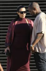 KIM KARDASHIAN and Kanye West at Nobu Restaurant in Malibu 07/11/2015