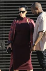 KIM KARDASHIAN and Kanye West at Nobu Restaurant in Malibu 07/11/2015