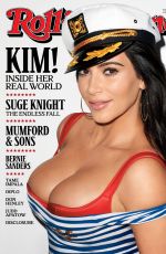 KIM KARDASHIAN in Rolling Stone Magazine, July 2015 Issue