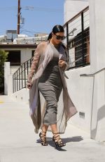 KIM KARDASHIAN on the Set of Keeping Up With The Kardshians at Hugo