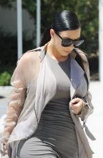 KIM KARDASHIAN on the Set of Keeping Up With The Kardshians at Hugo