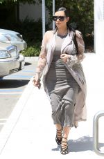 KIM KARDASHIAN on the Set of Keeping Up With The Kardshians at Hugo
