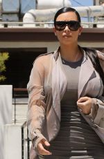 KIM KARDASHIAN on the Set of Keeping Up With The Kardshians at Hugo