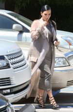 KIM KARDASHIAN on the Set of Keeping Up With The Kardshians at Hugo