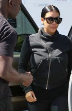 KIM KARDASHIAN Out and About in Los Angeles 07/03/2015