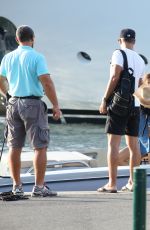 KIMBERLEY GARNER Out and About in Saint Tropez 07/25/2015