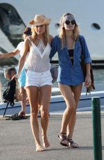 KIMBERLEY GARNER Out and About in Saint Tropez 07/25/2015