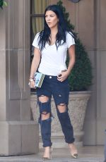 KOURTNEY KARDASHIAN Leaves Montage Hotel in Beverly Hills 07/17/2015