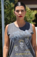 KOURTNEY KARDASHIAN on the Set of Keeping Up With The Kardshians 07/14/2015