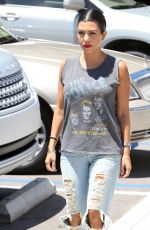 KOURTNEY KARDASHIAN on the Set of Keeping Up With The Kardshians 07/14/2015