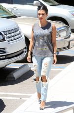 KOURTNEY KARDASHIAN on the Set of Keeping Up With The Kardshians 07/14/2015
