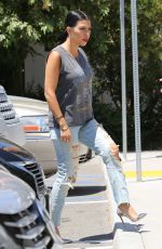 KOURTNEY KARDASHIAN on the Set of Keeping Up With The Kardshians 07/14/2015