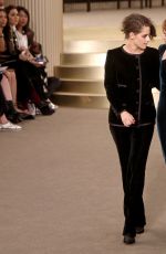 KRISTE STEWART at Chanel Fashion Show in Paris 07/07/2015