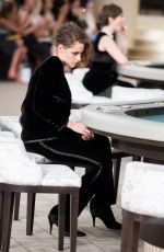 KRISTE STEWART at Chanel Fashion Show in Paris 07/07/2015